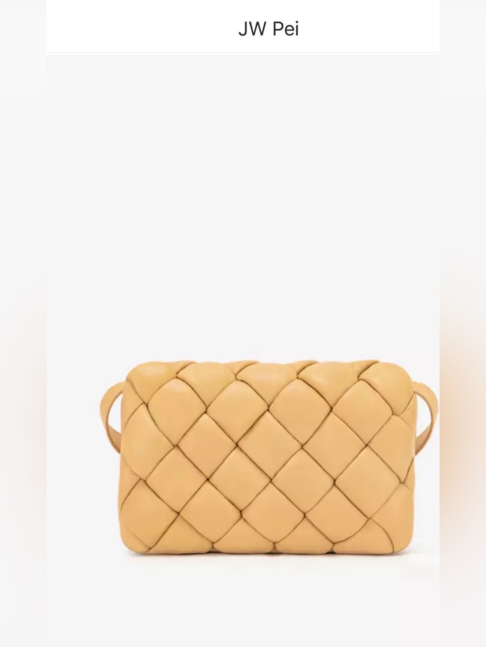 JW PEI Quilted Crossbody Bag